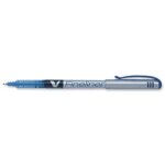 Pilot - - v - fineliner - stylo feutre - pointe fine bague mtal - encre liquide bleue - corps plastique ...