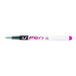 Pilot v - pen stylo a plume jetable largeur de trait 0, 4 mm encre liquide rose . . .