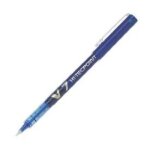 Pilot v7 hi - tecpoint - stylo roller pointe aiguille - encre liquide bleue