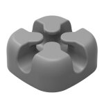 Pince de gestion de c�bles de t�l�phone, compacte et durable, pour bureau, organisateur de c�bles de ...