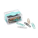 Pince a papier en m�tal, marque - page sans couleur, accessoires de bureau pour cahier de laiterie, pince ...