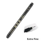 Pinceau a peinture 1 pi�ce, stylo de calligraphie, papeterie d'apprentissage pour etudiants, stylos marqueurs ...