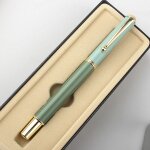 Pinceau a peinture en m�tal, sac d'encre, brosse d'�criture de couleur, style de belette, calligraphie, ...