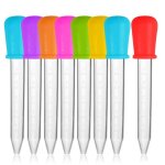 Pipettes pour les yeux en plastique 5ml, transfert de pipettes gradu�es, fournitures d'exp�rimentation ...