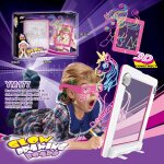 Planche a dessin 3d avec effets de lumi�re led, puzzle, tapis de dessin magique, peinture pour enfants, ...