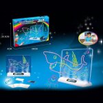 Planche a dessin magique 3d, flash 3d, carnet de croquis, peinture, apprentissage prcoce, bricolage, ...