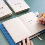 Planificateur de base pour recharge de dokibook ho - bo, couverture de dokibook, grille de points, notes ...