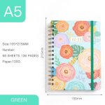 Planificateur hebdomadaire a5 2022, accessoire de planification d'habitudes en spirale pour agenda version ...