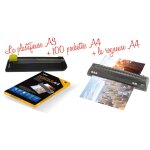 Plastifieuse a3, a4, a5, a6, a7 avec 100 feuilles a4 + rogneuse 5 feuilles texet
