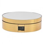 Plateau tournant electrique 12cm, robuste et elgant, vitrine ronde rotative, haute rsistance pour la ...
