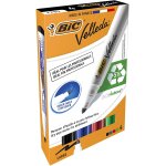 Pochette de 4 marqueurs velleda assortis pointe ogive