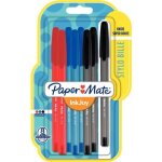 Pochette de 8 stylos bille papermate inkjoy 100 pointe coloris assortis classique