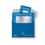 Pochette bleue du pilote planeur - manuel planeur et livret de progression