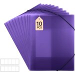 Pochette cartonne a4, chemise cartonne a4 10 pices, classeurs et chemises fixation de la bande elastique, ...