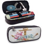 Pochette a fermeture eclair en cuir pu avec coraux, algues, nature, vie sous - marine en haute mer, plaisir ...