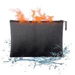 Pochettes ignifuges pour documents 34 x 24 cm, porte - monnaie etanche ¿ abs de haute qualit�, installation ...