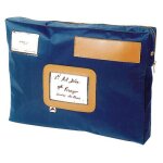 Pochette navette 40x5x50cm bleu