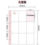 Pochettes perfores en plastique pour cuir chevelu , protge - feuilles, carte papier, pocommuniste d'valuati ...