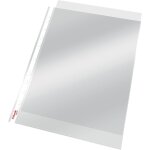 Pochettes plastique perfores a4, matire lisse transparente, ouverture sur le haut, polypropylne 55 ...