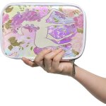Pochette sac a main pour etudiant fille gar�on enfants multicolore crini�re licorne papillon cosm�tique ...