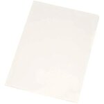 Pochettes transparentes a4 - q - connect - lot de 100 - couleur assortie - plastique - mixte