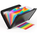 Pochette trieur, organiseur fichier accordéon 13 pochettes extensibles, organiseur porte document, mini ... Pochette trieur, organiseur fichier accordéon 13 pochettes extensibles, organiseur porte document, mini ...