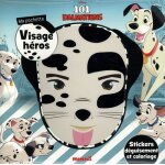 Ma pochette visage h�ros 101 dalmatiens - stickers d�guisement et coloriage