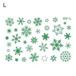 Pochoir de no�l creux en forme de flocon de neige, bricolage, peinture murale, mod�le de scrapbook