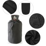 Polyester noir etanche 31x59 cm housse de protection anti - poussière pour barbecue bouteilles de gaz ... Polyester noir etanche 31x59 cm housse de protection anti - poussière pour barbecue bouteilles de gaz ...