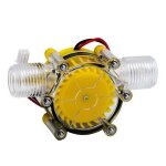 Pompe a d�bit d'eau 10w, mini g�n�rateur hydraulique, d�bit de turbine, conversion hydraulique