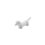 La porcellana p00273202c - boite de conservation - ``fattoria dog`` baguettes support bo�te cadeau, blanc, ...
