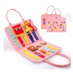 Portable busy board montessori jouet educatif - enfants jouets & cadeaux