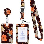 Porte badge infirmiere, retractable porte badge tour de cou porte carte tour de cou, avec porte cartes ...