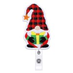 Porte - badge a th�me gnome, porte - badge avec motif d'alligator pivotant et r�tractable, id�al pour ...