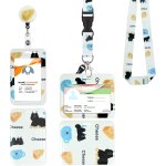 Porte badge tour de cou 2 pcs porte - badge avec portant cordon pour porte badge carte d'identification ... Porte badge tour de cou 2 pcs porte - badge avec portant cordon pour porte badge carte d'identification ...