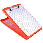 Porte - bloc a pinces slimmate safety, orange fluo