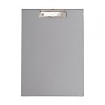 Porte - bloc plastifi� - format a4 - gris - maul