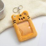 Porte - cartes photo en peluche kawaii, etui de protection avec porte - cls pour femmes et filles, porte ...
