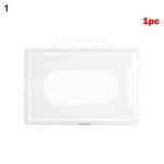 Porte - cartes de travail pratiques et portables, pochette en plastique dur a usages multiples pour carte ...