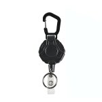 Porte - cls rtractable en mtal anti - vol, facile a tirer, artificiel astique, anti - perte, yoyo, ...