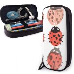 Porte - crayon a motif coccinelle, pochette a crayons de grande capacité, organisateur de papeterie avec ... Porte - crayon a motif coccinelle, pochette a crayons de grande capacité, organisateur de papeterie avec ...