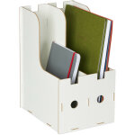 Porte - documents, 2 compartiments, format a4, cahiers & dossiers, bureau et ecole, range - magazines, ...