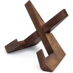 Porte livre de cuisine bois, presentoir livre assemblable, support de livre de cuisine en bois pour pr�sentoir ...