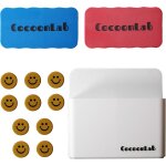 Porte marqueurs magntique pour tableau blanc brosse effaceur tampon aimant eponge feutre nettoyer tableau ...