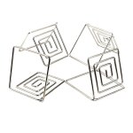 Porte - m�mo argent� pour table - el�gant porte - cartes pour mariages, f�tes et ev�nements - r�utilisable ...