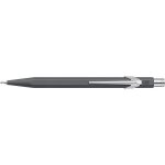 Porte - mines - m�tal - gris - mine de 0, 7mm - rechargeable - caran d'ache 849