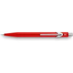 Porte - mines - m�tal - rouge - mine de 0, 7mm - rechargeable - caran d'ache 849