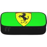 Porte - monnaie ferrari en cuir souple avec fermeture eclair