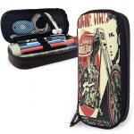 Porte - monnaie harley davidson en cuir souple avec fermeture eclair, taille mini