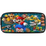 Porte - monnaie super mario en cuir souple avec fermeture eclair